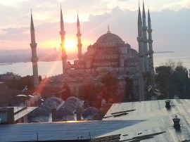 Blue Mosque sunrise
